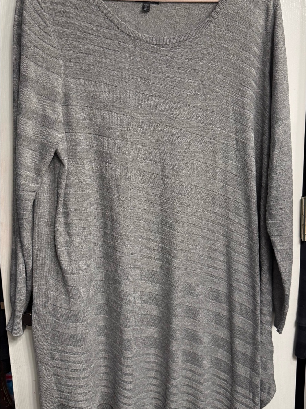 Apt. 9 Asymmetrical Women's Dress in Light Gray